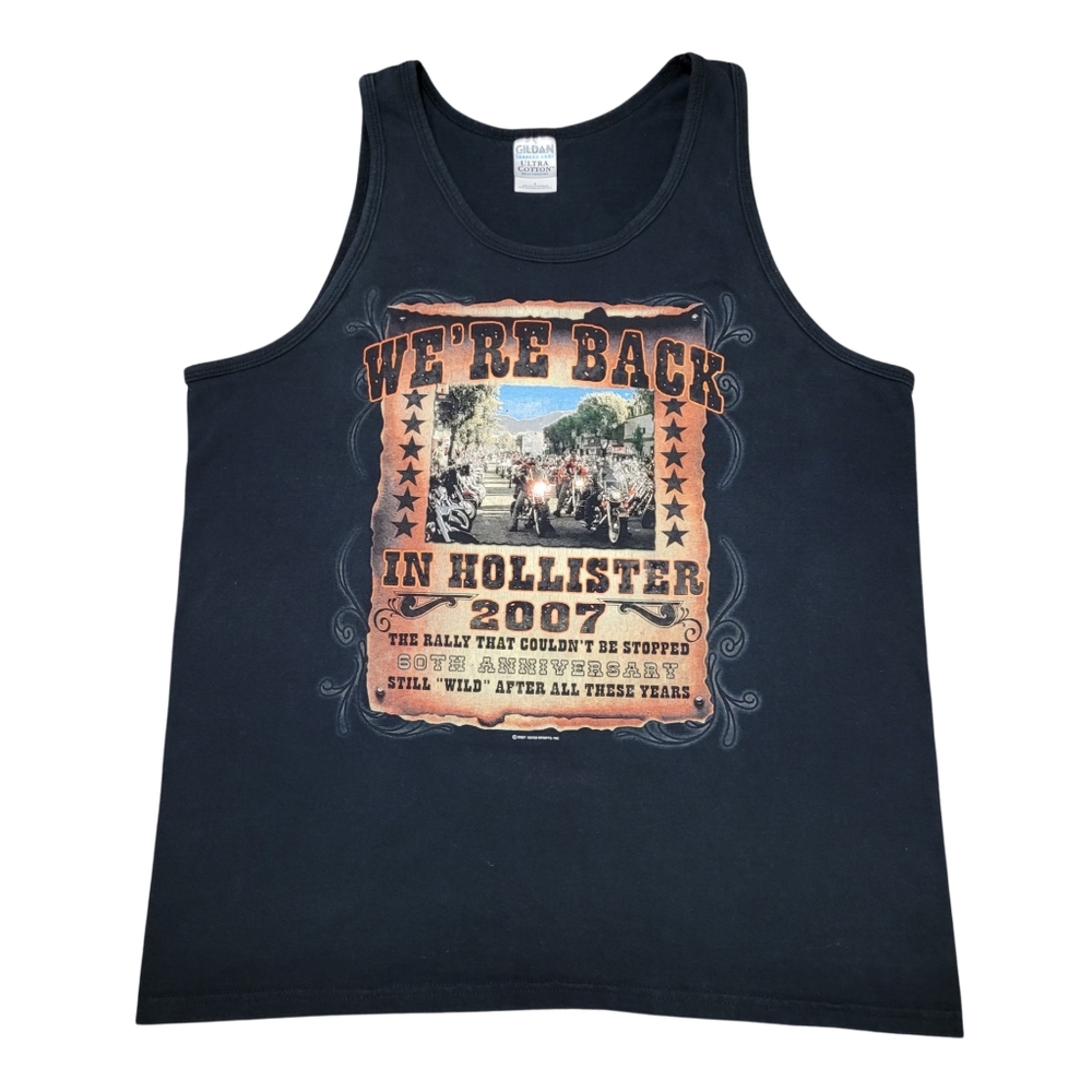 Men's Hollister Biker Rally Tank top Vintage